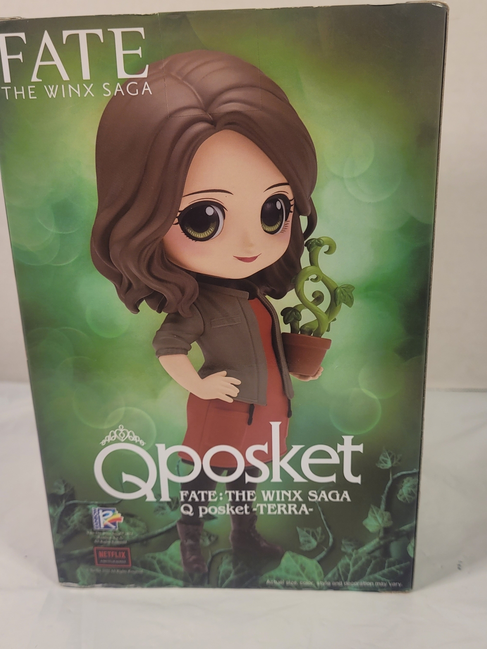 Banpresto Fate: The Winx Saga Q Posket Terra Figure Green & Brown (A2)
